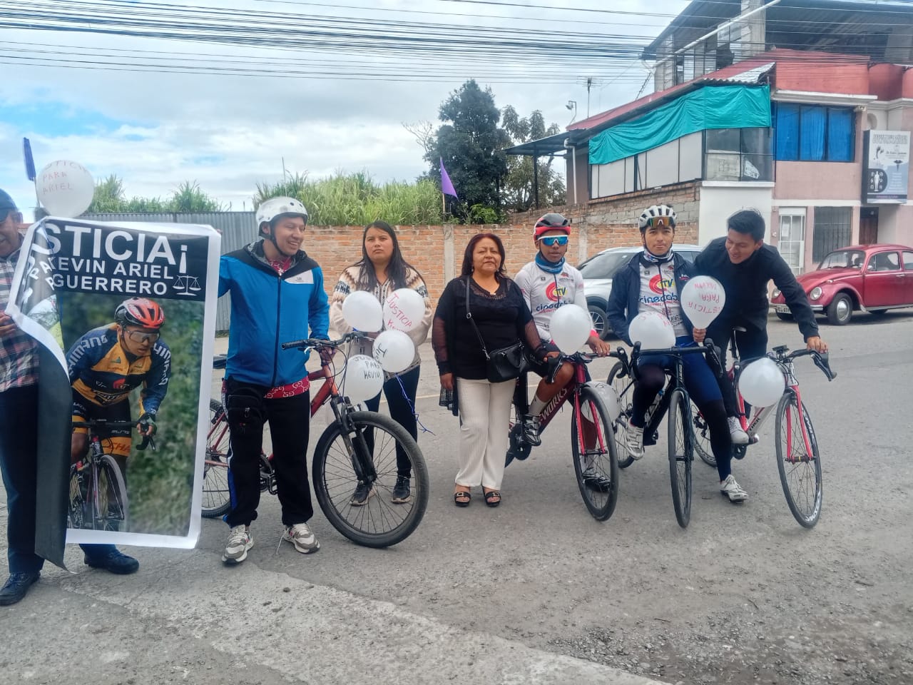 Familiares de ciclista fallecido en accidente de tránsito piden pena máxima para el responsable