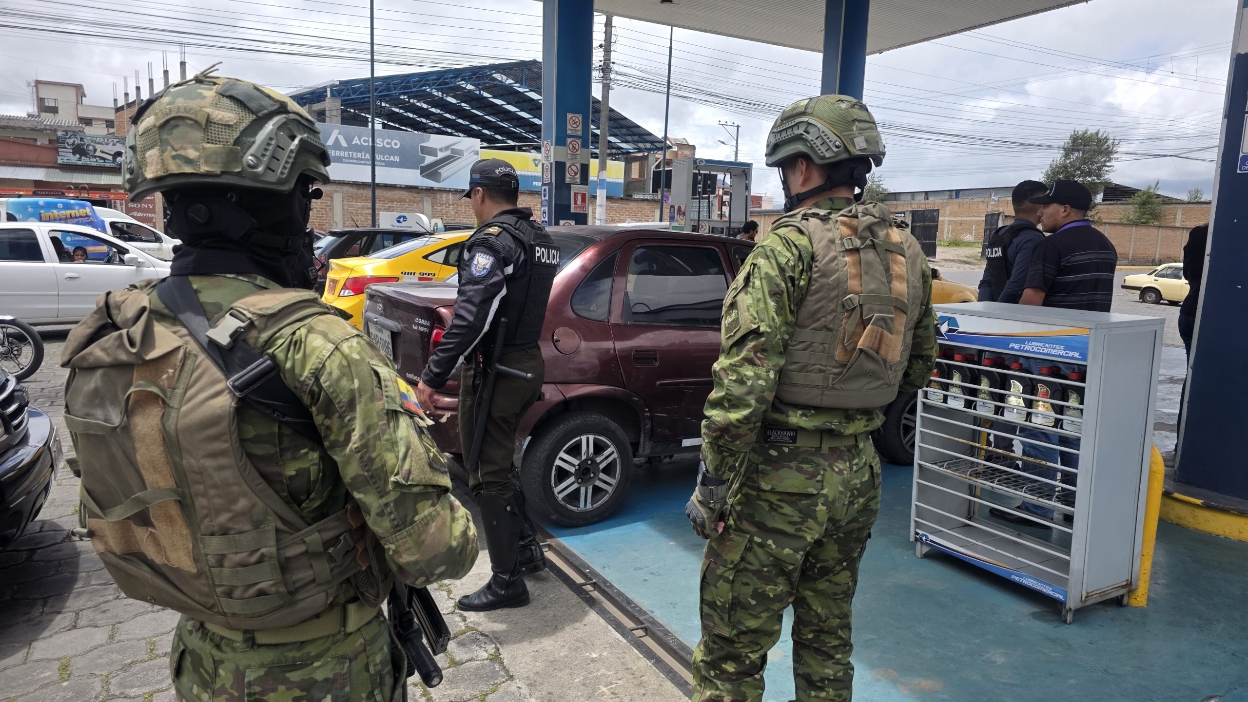 Bombas de gasolina de Tulcán serán militarizadas