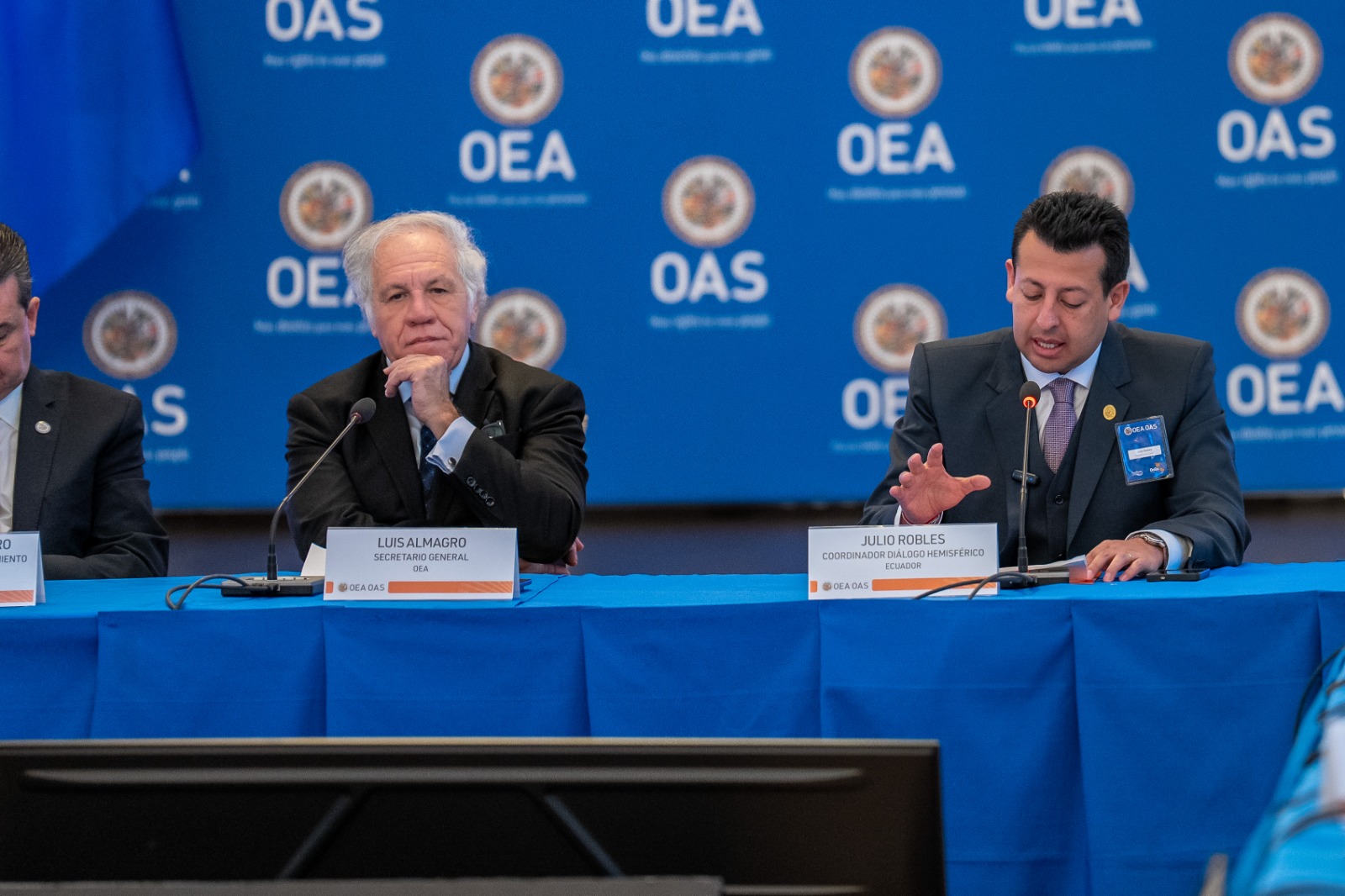 Ecuador asume liderazgo en la OEA con nueva oficina para gobiernos locales