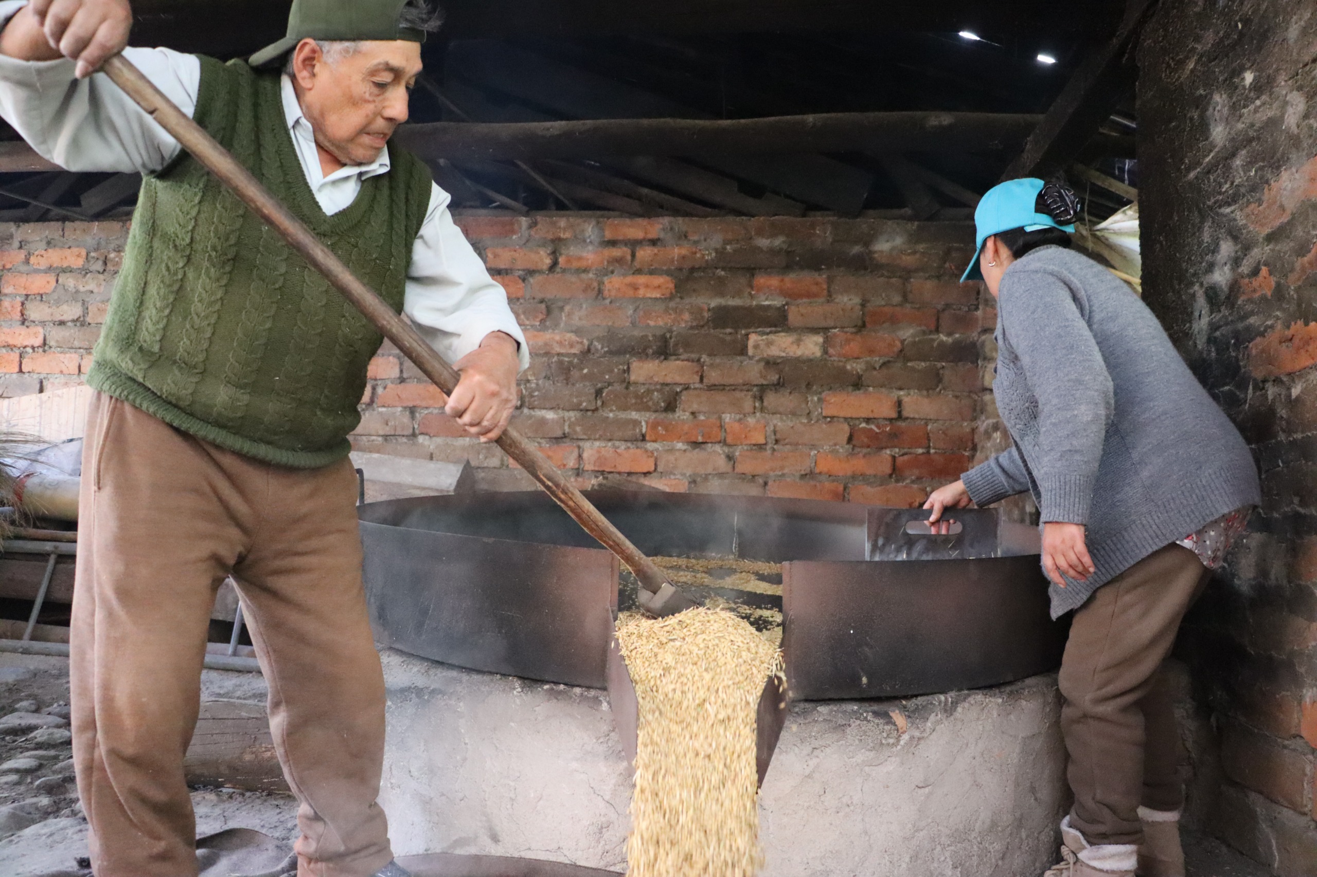 Un molino que muele sueños y tradiciones en La Libertad