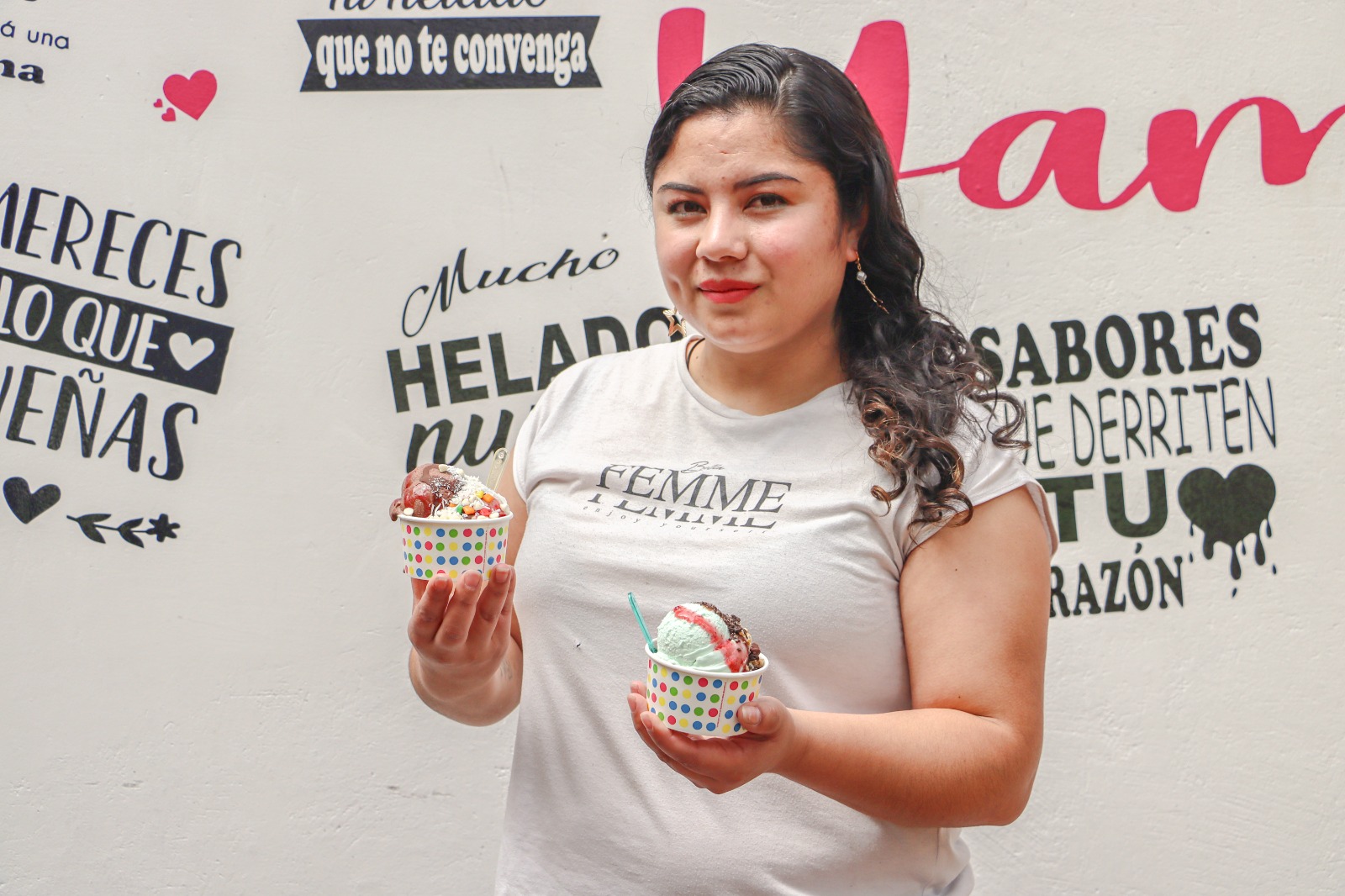 Una heladería en San Pedro de Huaca que ofrece una ‘probadita’ de Italia
